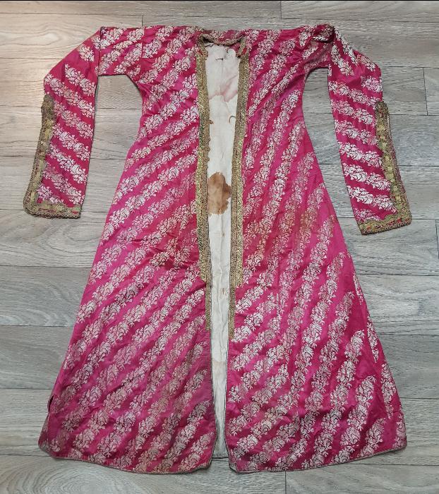 OSMANLI DÖNEMİ SARAY İŞİ İPEK KAFTAN
