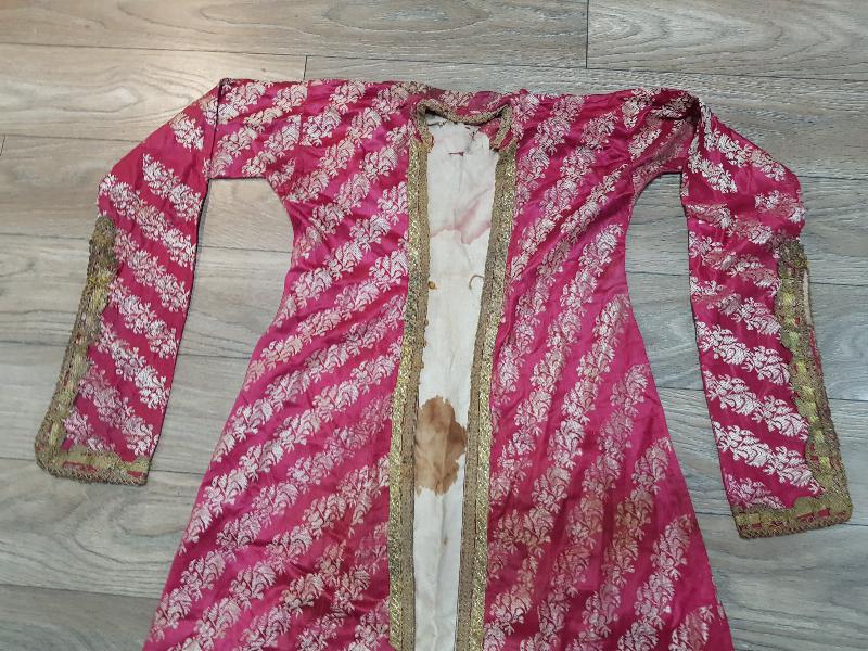 OSMANLI DÖNEMİ SARAY İŞİ İPEK KAFTAN