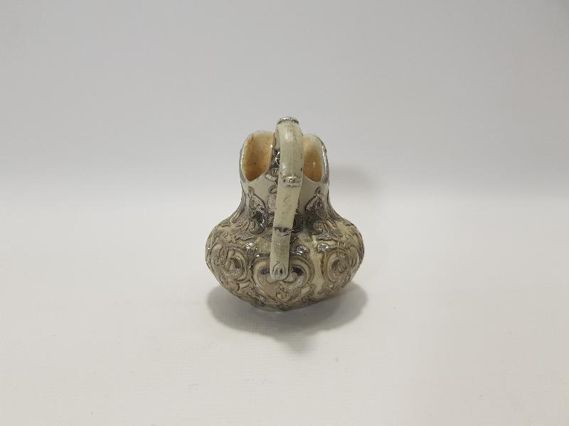 OSMANLI PAZARI İÇİN YAPILMIŞ GÜMÜŞ YALDIZLI ÇOK NADİR FORMDA SÜTLÜK