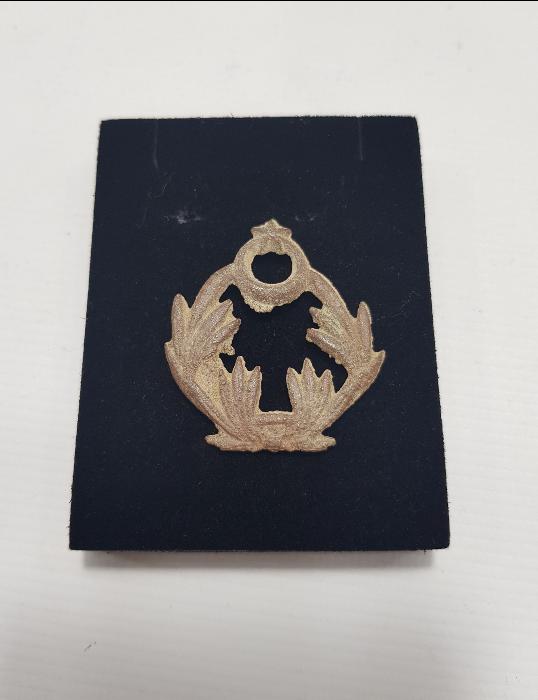 OSMANLI SON DÖNEM & CUMHURİYET İLK DÖNEM SUBAY ŞAPKA KOKARTI