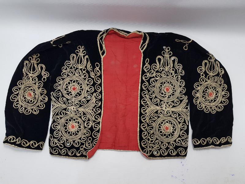 OSMANLI SON DÖNEM KADİFE CEPKEN