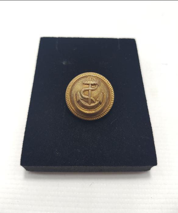 OSMANLICA MALÜL GAZİLER PAZARI YAZILI NADİR DENİZCİ PAŞA DÜĞMESİ 