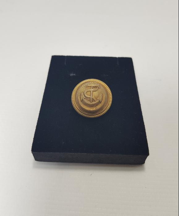 OSMANLICA MALÜL GAZİLER PAZARI YAZILI NADİR DENİZCİ PAŞA DÜĞMESİ 