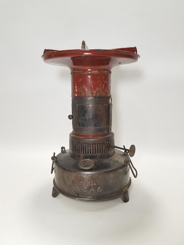 OSMANLICA YAZILI ÇOK NADİR EMAYE GAZ OCAĞI 