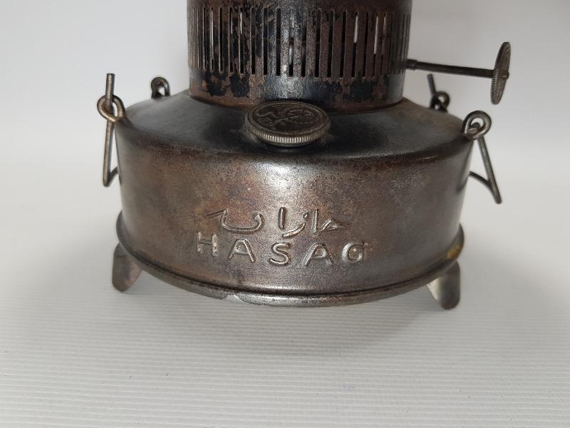 OSMANLICA YAZILI ÇOK NADİR EMAYE GAZ OCAĞI 