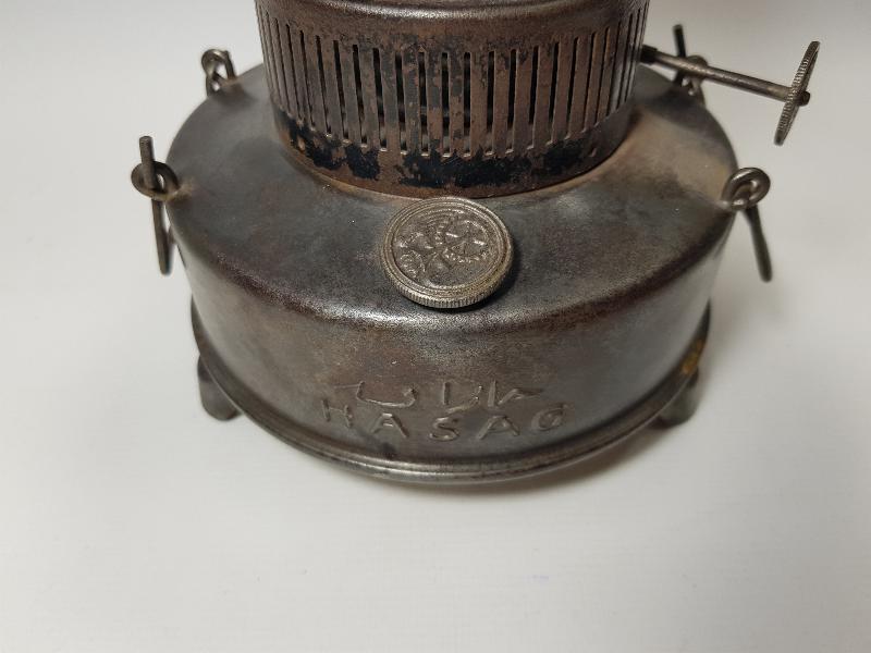 OSMANLICA YAZILI ÇOK NADİR EMAYE GAZ OCAĞI 