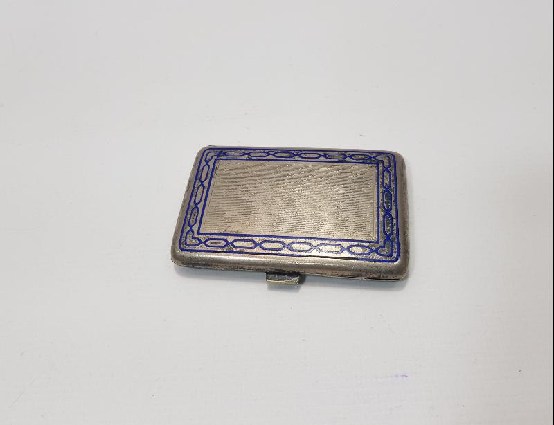 RUS YAPIMI 1922 TARİHLİ MİNELİ TABAKA 