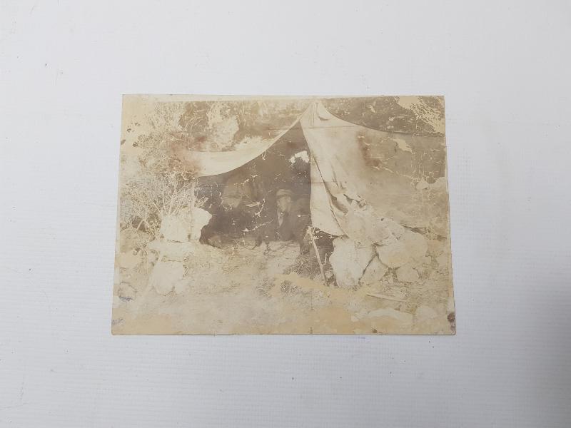 1. DÜNYA SAVAŞI: ÇADIRDA TÜRK VE ALMAN MUHABERECİLER