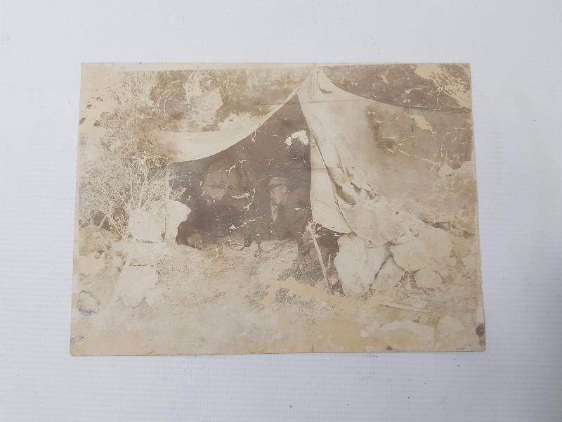 1. DÜNYA SAVAŞI: ÇADIRDA TÜRK VE ALMAN MUHABERECİLER