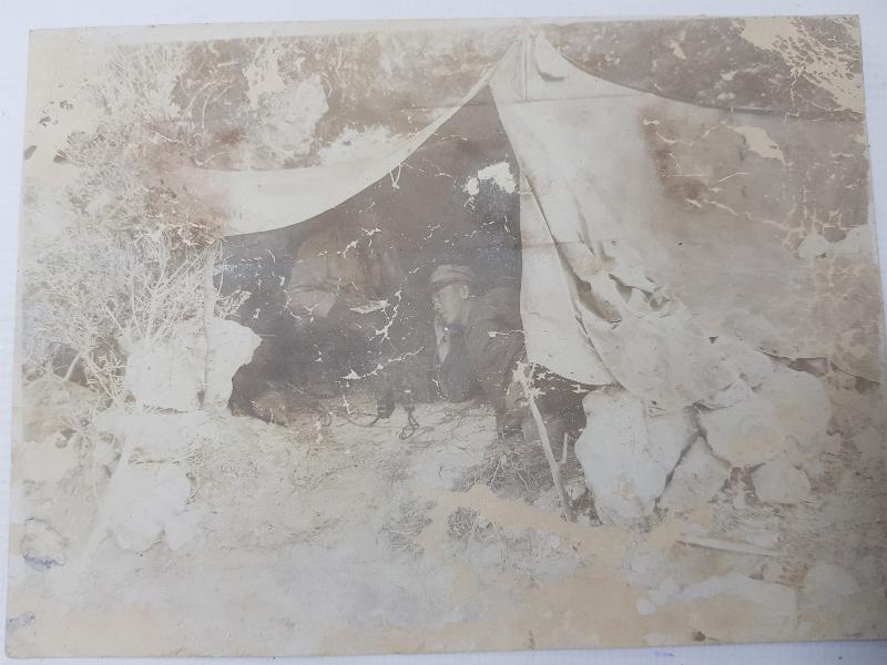 1. DÜNYA SAVAŞI: ÇADIRDA TÜRK VE ALMAN MUHABERECİLER