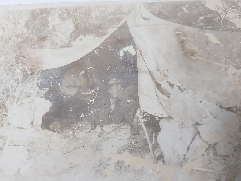 1. DÜNYA SAVAŞI: ÇADIRDA TÜRK VE ALMAN MUHABERECİLER