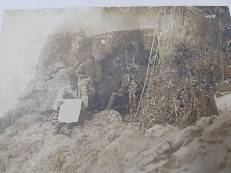 1. DÜNYA SAVAŞI: HABERCİ OSMANLI SUBAYLAR DAĞDA MAĞARA İÇİNDE