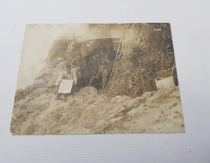 1. DÜNYA SAVAŞI: HABERCİ OSMANLI SUBAYLAR DAĞDA MAĞARA İÇİNDE