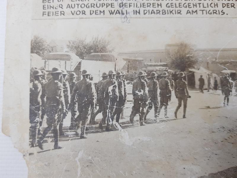 1. DÜNYA SAVAŞI: TÜRK VE ALMAN ASKERLER DİYARBAKIR DİCLE'DE