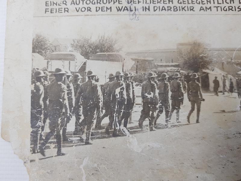 1. DÜNYA SAVAŞI: TÜRK VE ALMAN ASKERLER DİYARBAKIR DİCLE'DE