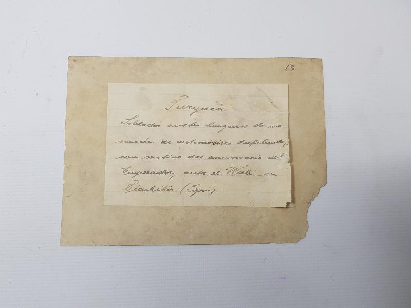 1. DÜNYA SAVAŞI: TÜRK VE ALMAN ASKERLER DİYARBAKIR DİCLE'DE