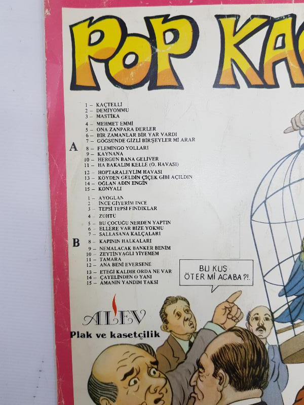 33 DEVİR PLAK: POP KAÇTELLİ