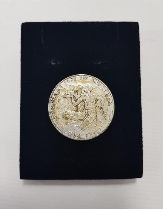 ALMANYA 1972 BERLİN OLİMPİYATLARI GÜMÜŞ 10 MARK HATIRA PARA