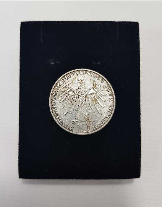 ALMANYA 1972 BERLİN OLİMPİYATLARI GÜMÜŞ 10 MARK HATIRA PARA