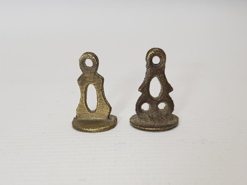 İKİ ADET OSMANLICA ŞAHIS MÜHÜRÜ