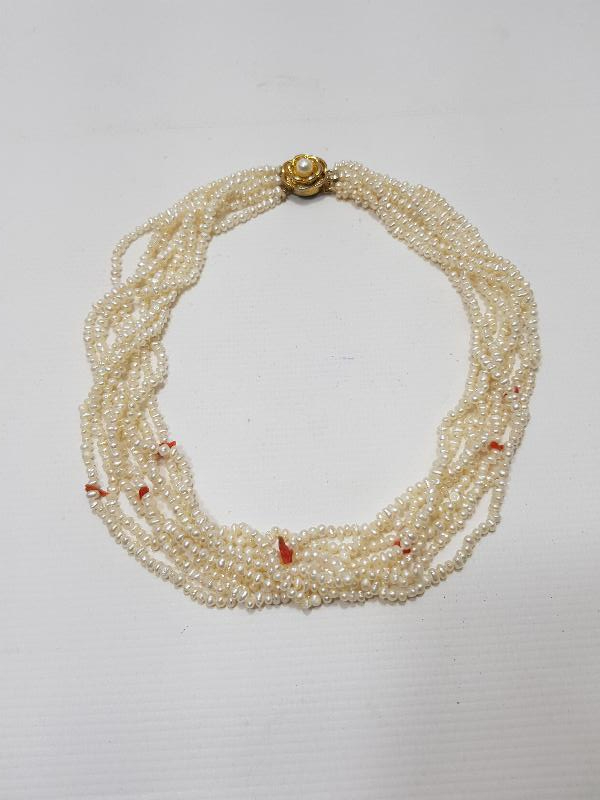 MERCANLI KUM İNCİ GERDANLIK 