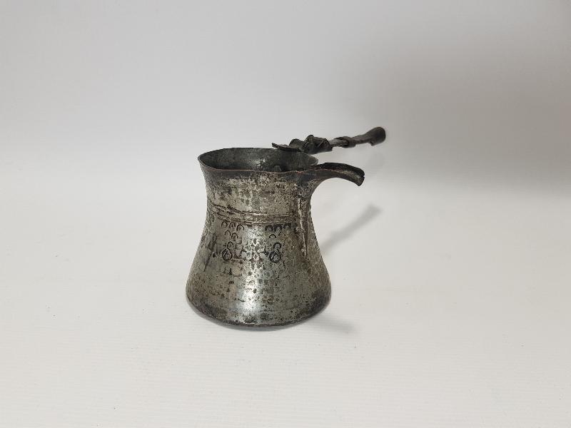 OSMANLI DÖNEMİ BAKIR KAHVE CEZVESİ