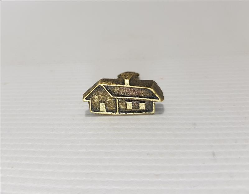 OSMANLI DÖNEMİ ÇOK NADİR EV FORMLU PİRİNÇ MÜHÜR