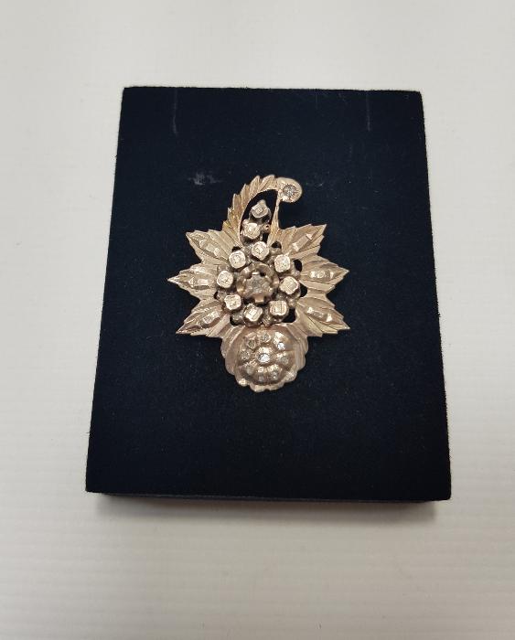 OSMANLI DÖNEMİ ELMAS BROŞ 