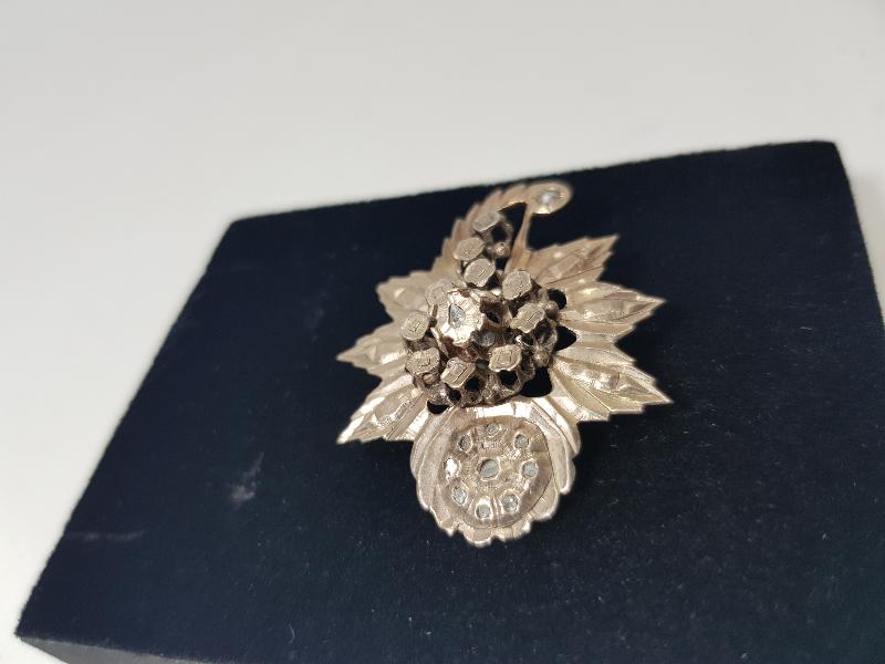 OSMANLI DÖNEMİ ELMAS BROŞ 