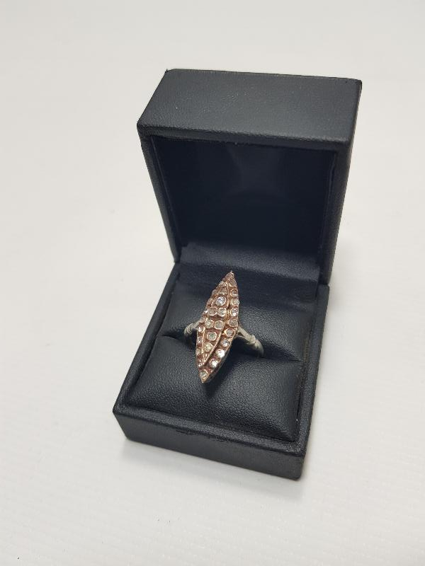 OSMANLI DÖNEMİ ELMAS MEKİK YÜZÜK 