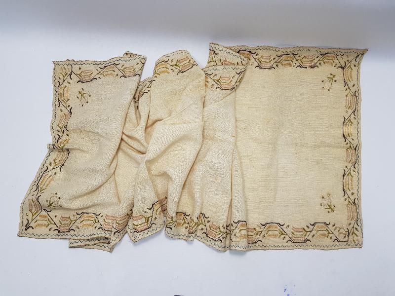 OSMANLI DÖNEMİ HESAP İŞİ MASA ÖRTÜSÜ