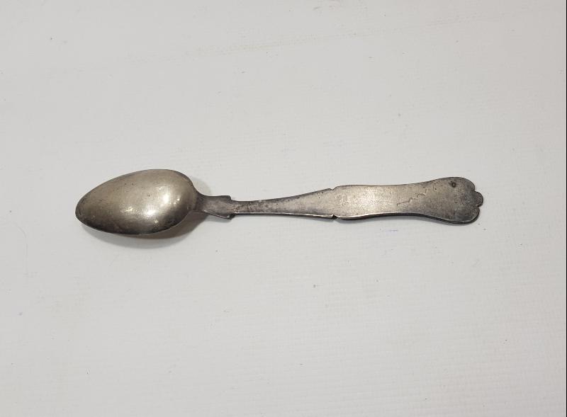 OSMANLI DÖNEMİ TUĞRALI, SAH DAMGALI VE ÇEŞNİLİ GÜMÜŞ TATLI KAŞIĞI