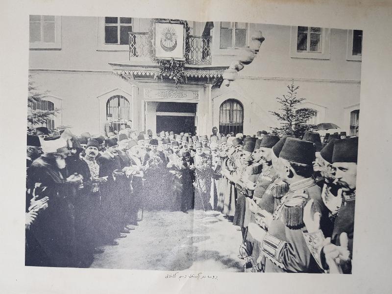 OSMANLICA YAZILI NADİR GRAVÜR: BURSA SERGİSİNİN RESMİ AÇILIŞI