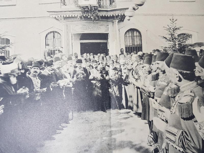 OSMANLICA YAZILI NADİR GRAVÜR: BURSA SERGİSİNİN RESMİ AÇILIŞI