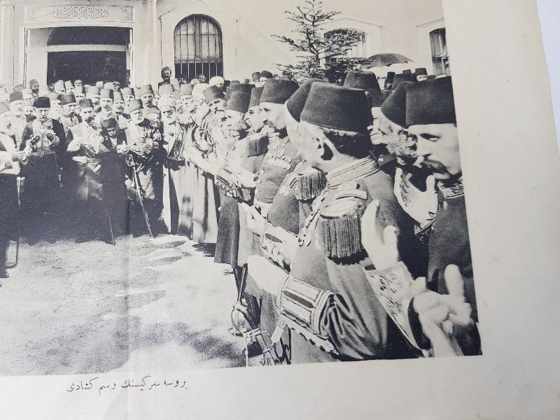 OSMANLICA YAZILI NADİR GRAVÜR: BURSA SERGİSİNİN RESMİ AÇILIŞI