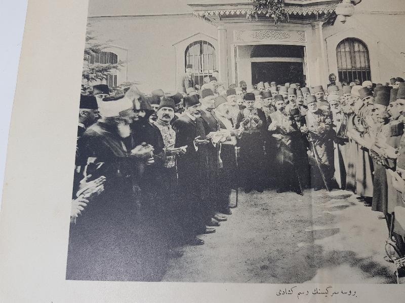 OSMANLICA YAZILI NADİR GRAVÜR: BURSA SERGİSİNİN RESMİ AÇILIŞI