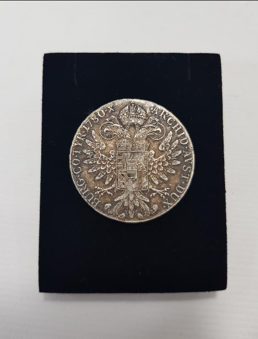 S.F. 1780 TARİHLİ GÜMÜŞ RAHİBE THERESIA PARASI 