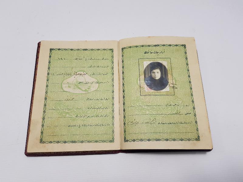 TÜRK HAVA KURUMU GÖRSELLİ OSMANLICA EVLENME CÜZDANI