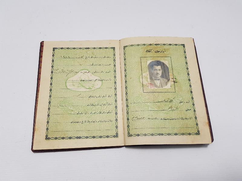 TÜRK HAVA KURUMU GÖRSELLİ OSMANLICA EVLENME CÜZDANI