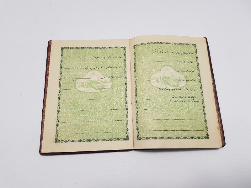 TÜRK HAVA KURUMU GÖRSELLİ OSMANLICA EVLENME CÜZDANI