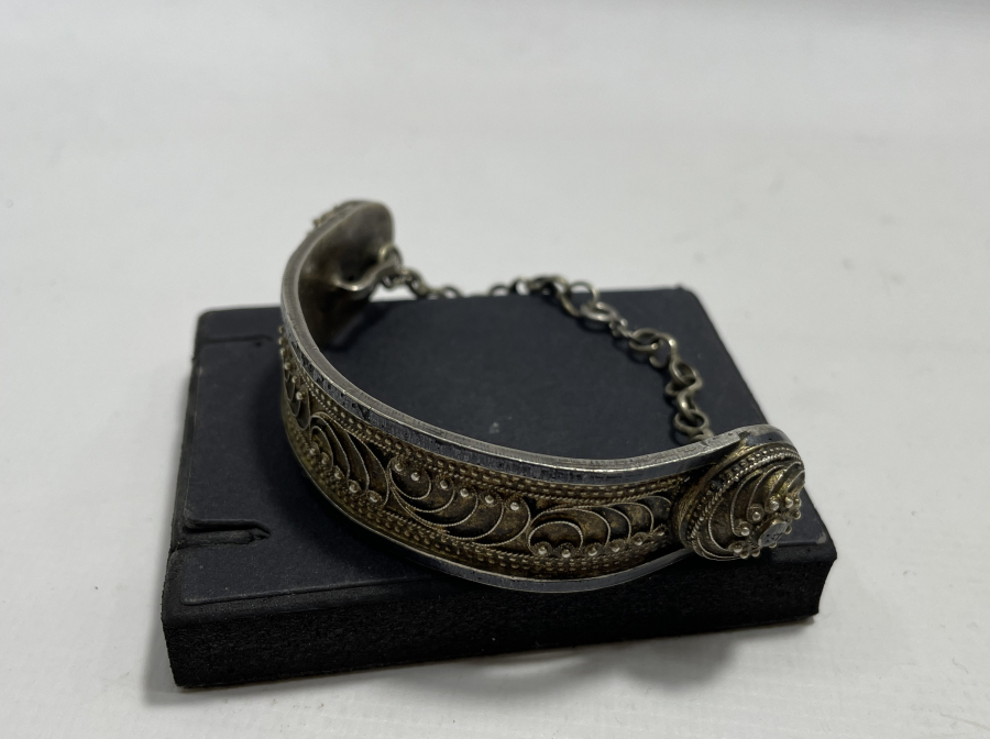 1850 LERDEN ÇOK NADİR SAVATLI RUS YAPIMI ÇERKES BİLEKLİK