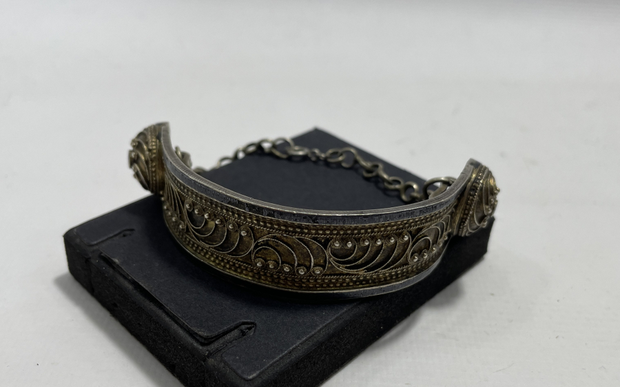 1850 LERDEN ÇOK NADİR SAVATLI RUS YAPIMI ÇERKES BİLEKLİK