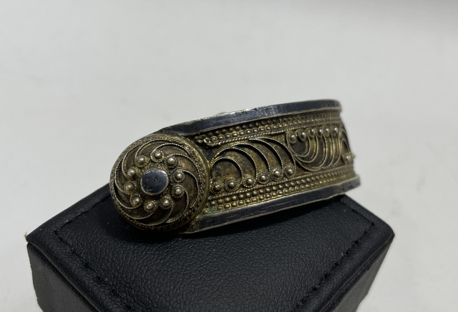 1850 LERDEN ÇOK NADİR SAVATLI RUS YAPIMI ÇERKES BİLEKLİK