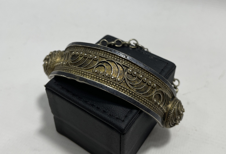 1850 LERDEN ÇOK NADİR SAVATLI RUS YAPIMI ÇERKES BİLEKLİK