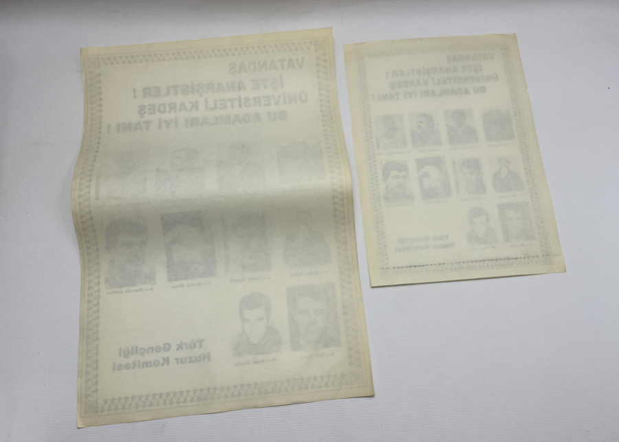 1970 LERDEN ÇOK NADİR 2 ADET SİYASİ AFİŞ