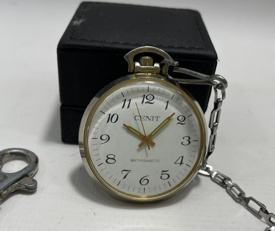 CENİT MARKA KURMALI ANTİKA SMOKİN SAATİ