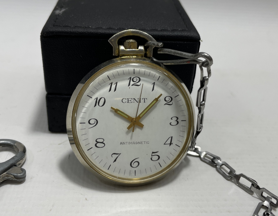 CENİT MARKA KURMALI ANTİKA SMOKİN SAATİ