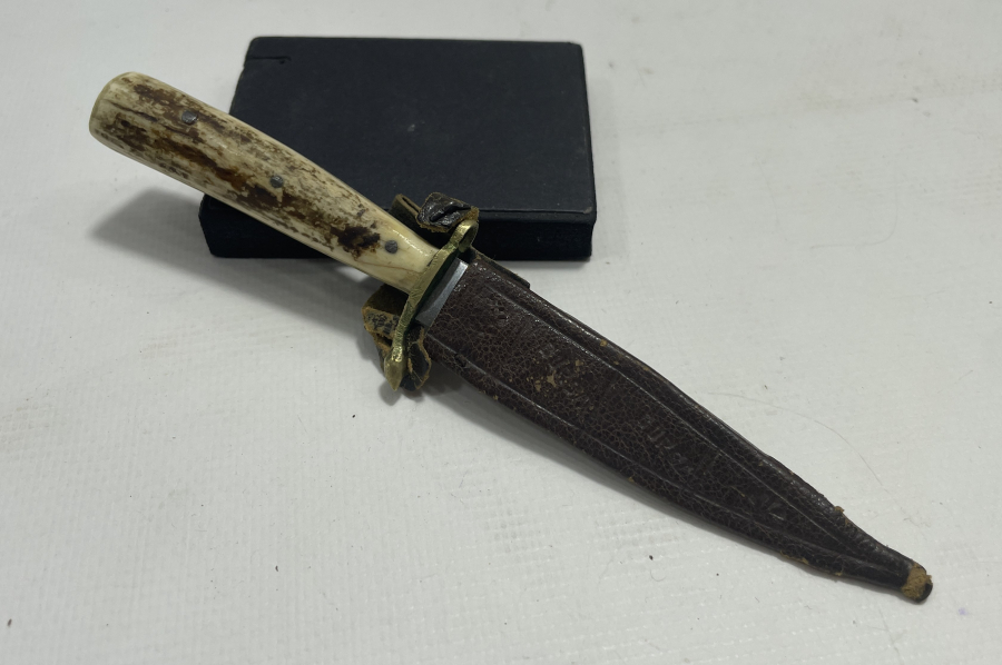 GEYİK BOYNUZU SAPLI BURSA KAMASI