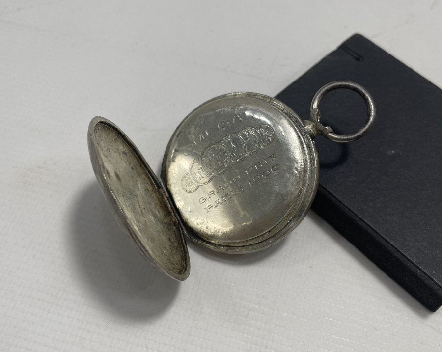 GÜMÜŞ KASA OMEGA CEP SAATİ