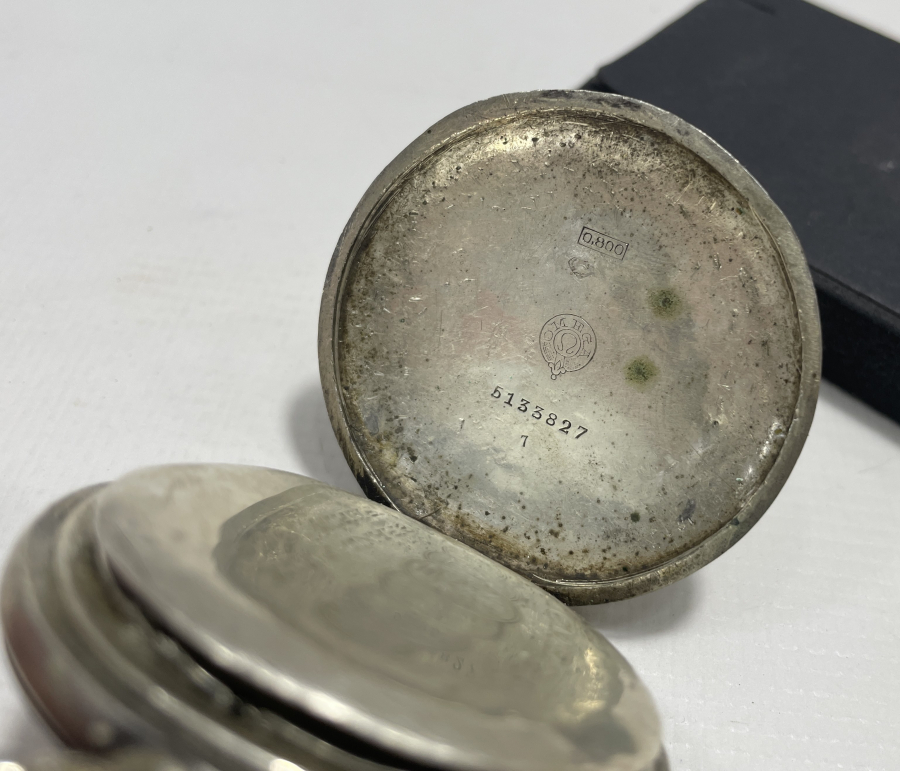 GÜMÜŞ KASA OMEGA CEP SAATİ